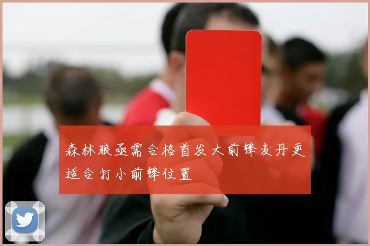 森林狼亟需合格首发大前锋麦丹更适合打小前锋位置